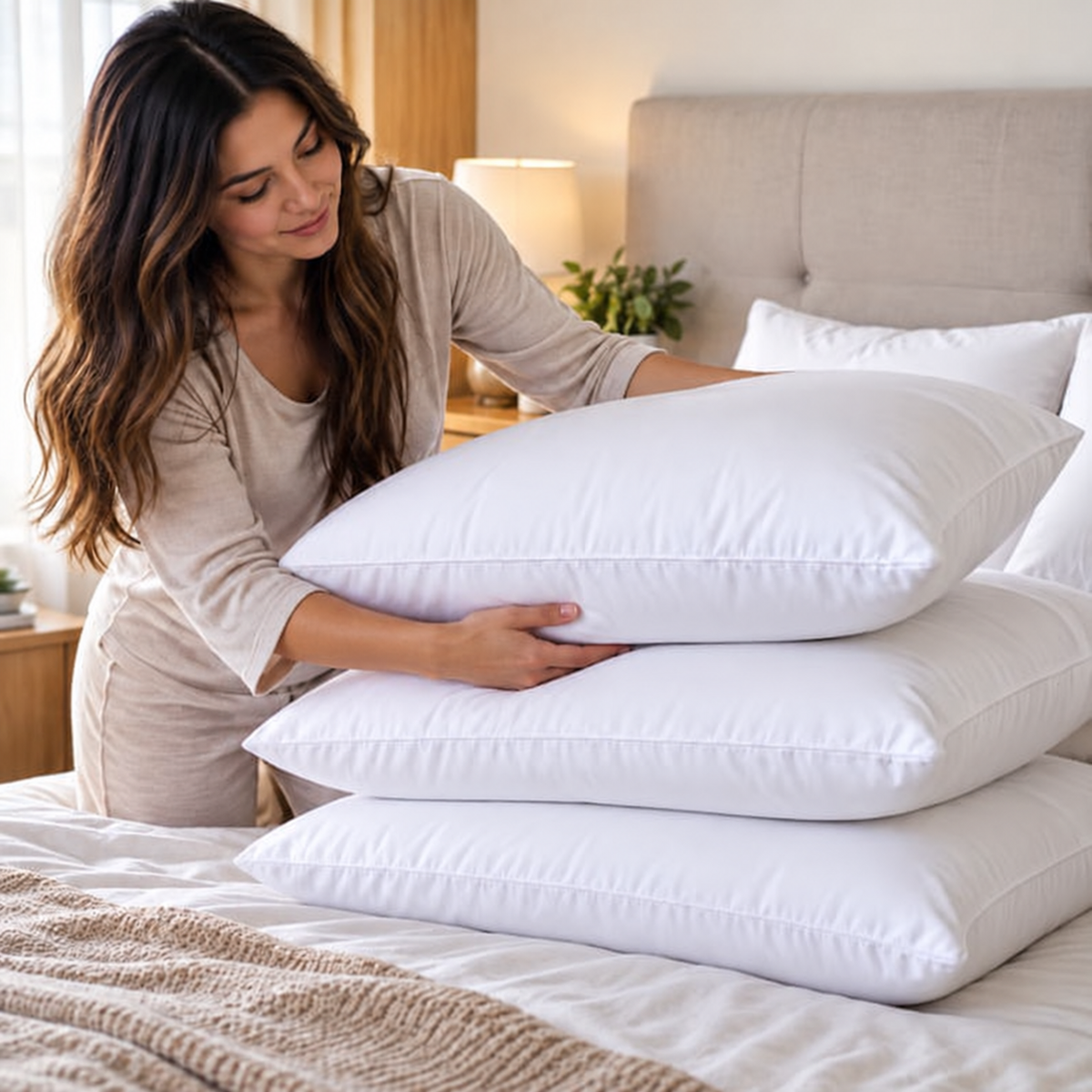 Set X4 Almohadas Siliconada 40x60